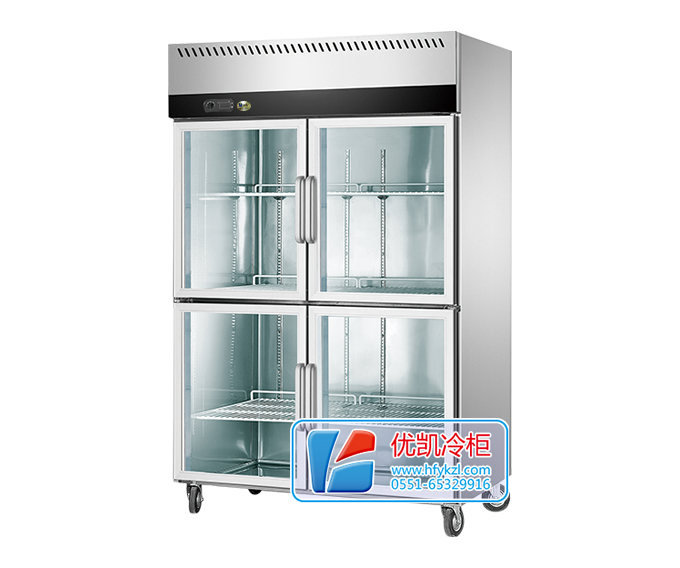 玻璃門(mén)廚房冰箱
